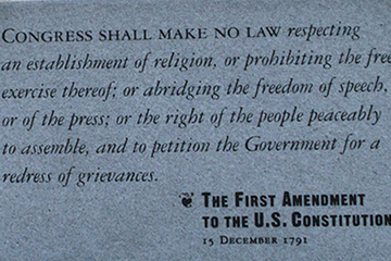 First Amendment Introduction Lesson Plan