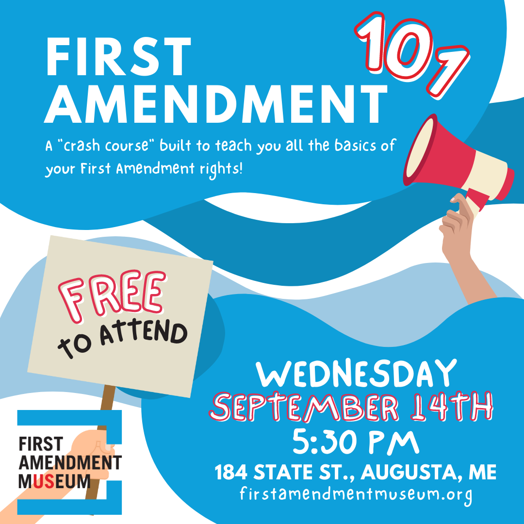 First Amendment 101 is a "crash course" that will help you learn all the basics of your First Amendment Rights!